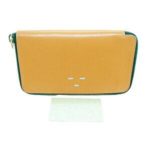Kelsi Dagger KDB Womens Brown Faux Leather Southside Tech Zip Around Wallet NWOT